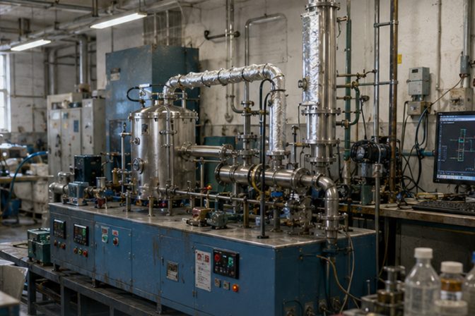 Wave-based pyrolysis treatment of solid waste